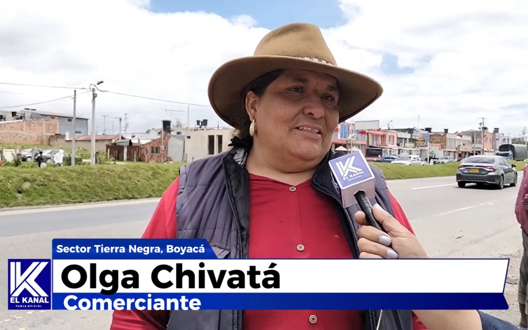 El Kanal Tunja «No se presenta ningún bloqueo por parte del sector minero.»